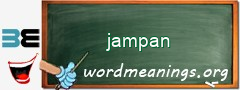 WordMeaning blackboard for jampan
